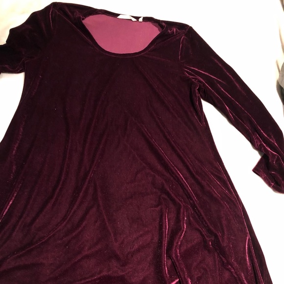 Soft Surroundings Velvet Dress (IT HAS POCKETS) - Picture 3 of 14
